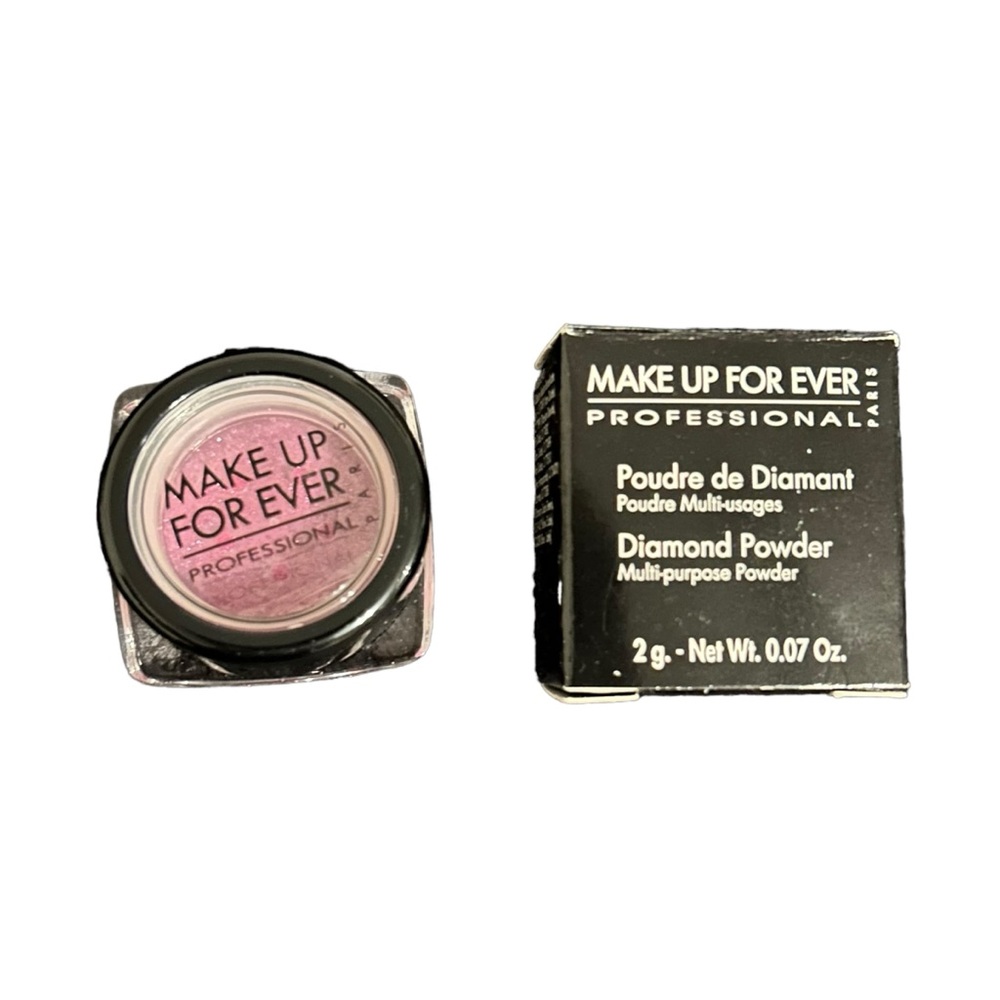 Make Up For Ever Diamond Powder #9 Fine Loose Glitter Pink Discontinued NIB